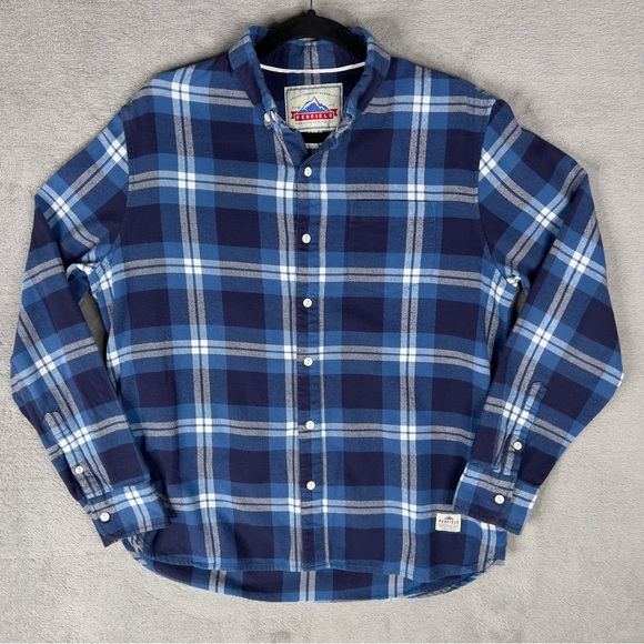 Penfield Classic Fit Flannel Button Down Shirt Men's L Long Sleeve‎ Plaid Cotton - Picture 1 of 11
